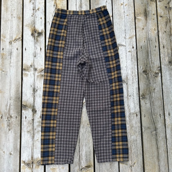 Urban Outfitters⎪Harlow Mixed Plaid Trouser Pant - Picture 7 of 11